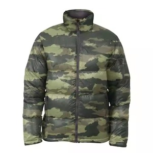 Manteaux matelassés personnalisés pour hommes Veste matelassée à bulles camouflée pour l'extérieur Vestes d'hiver chaudes pour hommes Vestes pour hommes - Product Image 3