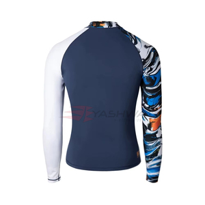 Camiseta de Protección Solar de Alta Calidad, Transpirable, de Spandex/Poliéster, Diseño Personalizado para Hombre, Venta al Por Mayor, con Función de Secado Rápido - Product Image 5