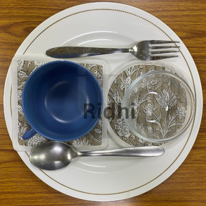 Ensemble de dessous-de-verre en tissu de coton matelassé 5x5 pouces, écologique, bohème, avec passepoil, fait à la main, pour tasses à thé/café, épaisseur personnalisée pour la cuisine - Product Image 3