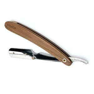 Navaja de barbero con cuchillas de acero inoxidable para depilación y afeitado - Product Image 3