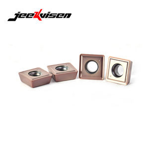 Insertos de Carburo SPMG140512-TG JA215P para Broca en U, Herramientas de Perforación de Orificios Poco Profundos de Alta Precisión para Mecanizado CNC - Product Image 1