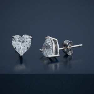 92.5 Silver <b>Crystal</b> <b>Earrings</b> 153069 Collection - Product Image 4