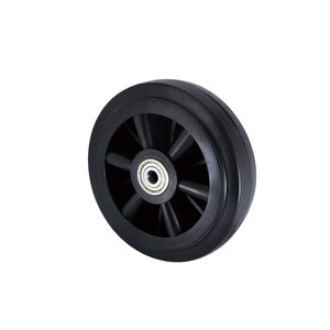 CCE 150mm Rigid Industrial Flat Free <b>Roller</b> Wheels with Nylon and Steel Frame Precision Bearings - Product Image 5