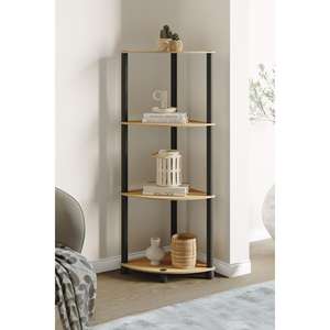 Estantería de madera multiusos moderna y grande, mueble de sala de estar de fácil instalación, para uso doméstico, estantería decorativa - Product Image 4