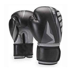 Gants de boxe de haute qualité en cuir PU, entraînement professionnel, OEM, ODM, logo personnalisé, design en cuir véritable, créez votre propre modèle - Product Image 1