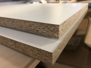 Precio de fábrica Tablero de partículas Tablero de melamina Tablero de escamas moderno-Tablero OSB Materiales para muebles - Product Image 2