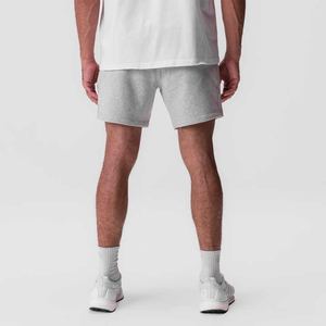 Style européen américain Short décontracté en coton à séchage rapide pour hommes, taille moyenne élastique solide, exercice de basket-ball, poches en toile - Product Image 4