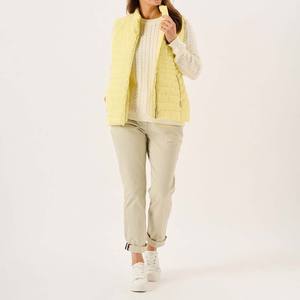 Chaleco Acolchado Sin Mangas de Invierno para Mujer, con Logotipo Personalizado de Alta Calidad, Ajuste Entallado, Cuello Alto, Resistente al Viento y Transpirable - Product Image 1