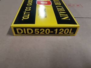 Fabriqué au Japon DID Standard 520 Motorcyle Roller Drivn Chaîne 120 maillons, 520 x 120RB 520-120L - Product Image 4