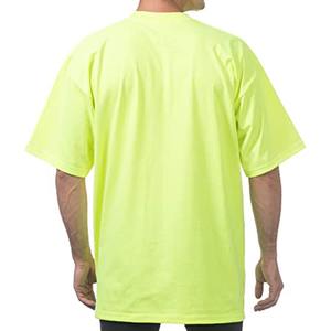 Camiseta de Verano 100% Algodón, Manga Corta, Cuello Redondo, Tinte Liso, Secado Rápido, Tejido Transpirable, Hombros Caídos - Product Image 6