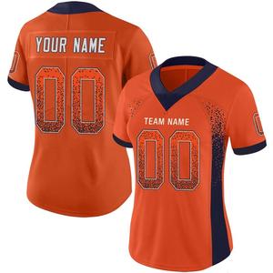 Camiseta de Fútbol Americano Personalizada para Adultos, Alta Calidad, 100% Poliéster, Transpirable, Secado Rápido, Impresión por Sublimación, Costuras - Product Image 6