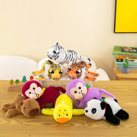 Bracelet à claquer Tigre, Bande à claquer Capybara, Jouet en peluche Panda, Jouet pour enfants, Cadeau
