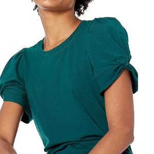 Offre Spéciale le dernier design et le t-shirt décontracté à la mode pour les femmes au prix le moins cher possible du Bangladesh - Product Image 5