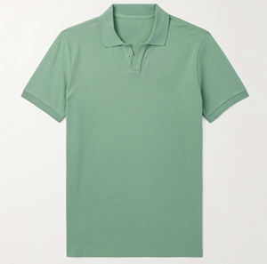 Gran oferta, recién llegados, polos para hombre, venta al por mayor, polos informales lisos de alta calidad con logotipo personalizado, camiseta Polo, último diseño - Product Image 1