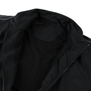 Chaqueta cortavientos para hombre con forro de malla personalizado, chaqueta cortavientos transpirable de nailon grueso a prueba de viento de talla grande, chaqueta con capucha, bloque de Color - Product Image 6