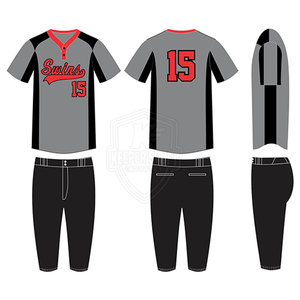 Uniforme de softball sur mesure de haute qualité, nouvelle arrivée, dernier design, uniforme de softball - Product Image 4