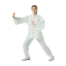 ชุดเครื่องแบบกังฟูสำหรับนักเรียนชุดฝึก100% ผ้าฝ้ายระบายอากาศได้ดีใส่ได้ทั้งชายและหญิงชุด2025ออกแบบได้ตามต้องการ - Product Image 6