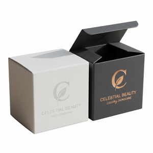 Caja de Embalaje de Lujo para Velas con Inserto de Espuma, Caja de Cartón para Envíos de Mascarillas Faciales y Presentación de Regalos - Product Image 3