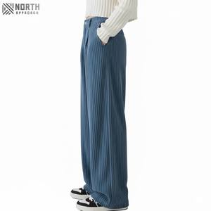 2025 Joggers de gran tamaño nuevos pantalones de pierna ancha de pana de cintura alta para mujer, Joggers para hombre, pantalones para correr para hombre - Product Image 3