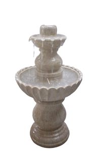 Fuente de agua de decoración de jardín de mármol pulido, fuente de mármol al por mayor, Fuente de Piedra de mármol natural para jardín al aire libre - Product Image 4