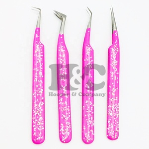 <b>Eyelash</b> <b>Extensions</b> Tweezers stainless steel logo packing good grip smooth handle one touch Tweezers for <b>Eyelash</b> <b>Extensions</b> <b>mink</b> - Product Image 2