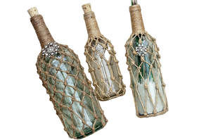 New Look Artistic and Beautiful Qualities Jute <b>Bottle</b> Elegant For Home Hotel Decor Usage In Wholesale Cheap price Jute <b>Bottle</b> - Product Image 2