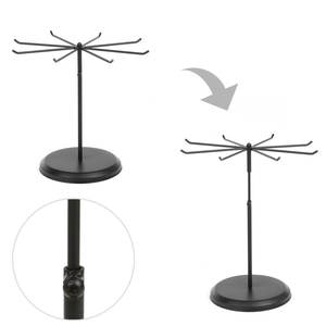 Porte-bijoux en métal personnalisé Porte-bijoux de haute qualité le plus vendu dernier design de l'Inde à un prix raisonnable enduit noir - Product Image 6