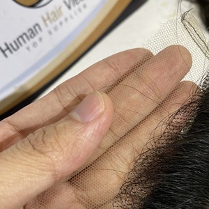 Haute qualité 13x6 pour Swiss HD pour lacet frontal cuticule aligné court Remy noir naturel droit vierge Extensions de cheveux humains - Product Image 4