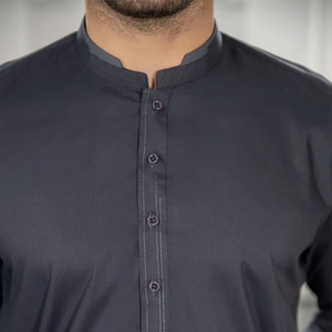 Shalwar Kameez pour homme de qualité supérieure, design OEM, élégant, décontracté, coupe régulière, en coton, sans plis, séchage rapide, fabriqué au Pakistan - Product Image 2