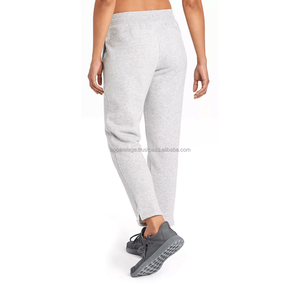 Pantalon de survêtement décontracté pour femmes à la mode Jogger extensible et respirant de haute qualité avec décoration en dentelle taille élastique pour la course - Product Image 2