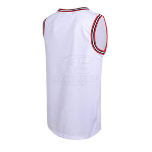 Maillot de basket-ball personnalisé en tissu maillé de haute qualité, séchage rapide, léger, couleurs d'équipe pour adultes - Product Image 2
