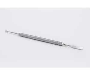 Empujadores de cutículas profesionales para el cuidado de las uñas, cepillos de acero inoxidable de alta calidad con logotipo personalizado para uso en salón de belleza - Product Image 1