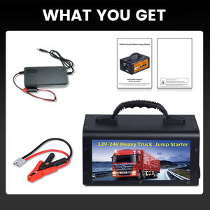 Nouveau modèle <span class=keywords><strong>pas</strong></span> <span class=keywords><strong>cher</strong></span> 12V voiture Jump Starter Power Bank Portable d'urgence camion <span class=keywords><strong>batterie</strong></span> <span class=keywords><strong>Booster</strong></span> avec lumière LED pour voiture et moto - Product Image 3