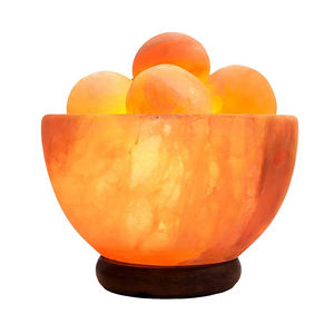 Lámpara de sal del Himalaya Firebowl tallada artesanía natural para el hogar o el estilo deportivo elemento decorativo de bajo precio - Product Image 1