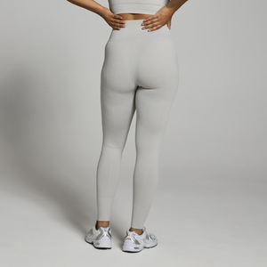 Mallas de entrenamiento de gimnasio para mujer superventas, pantalones de Fitness sin costuras de Spandex/nailon de alta calidad, tamaño adulto, estilo sólido para niñas - Product Image 6