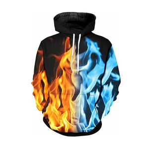 Sudaderas con capucha de sublimación de poliéster 100% antiarrugas de primavera para hombre de nuevo estilo - Product Image 5