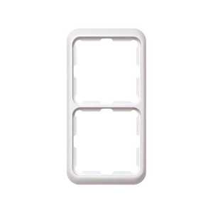 Marco blanco, 2 elementos, 88x159mm. (Simon 75 75620-30) - Product Image 1