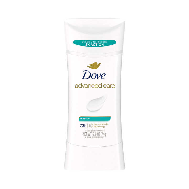 Feel clean and fresh all day with Dove Roll On Advanced Care 50ml Invisible Dry invisible formula