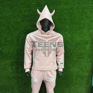 Sweats à capuche imprimés de haute qualité pour hommes, sweats à capuche avec strass, manches longues, design personnalisé, sweats à capuche pour hommes, service OEM, vente en gros - Product Image 1