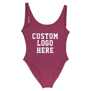 Nouveau Style couleur différente personnalisé Logo maillots de bain Sexy femmes maillot de bain une pièce costumes respirant maillot de bain - Product Image 6