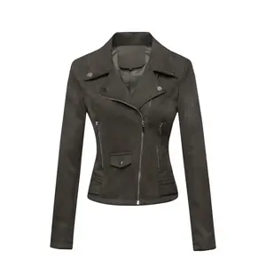 Chaqueta Original de Piel de Oveja para Mujer, Ropa de Calle Transpirable con Diseños Personalizados - Product Image 2