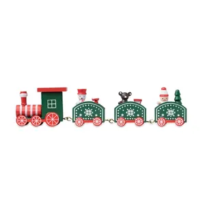 Decorazioni Natalizie Personalizzate in Legno JUNA, Trenini Personalizzati per Addobbi Festivi - Product Image 3