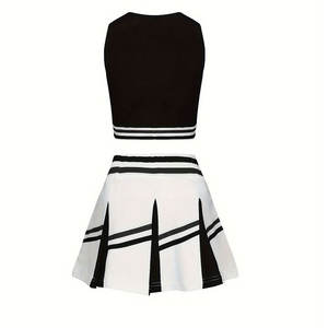 Nouveauté, tenue de cheerleading sans manches de qualité supérieure, ensembles de haute qualité pour uniformes de cheerleaders, service OEM personnalisé - Product Image 2