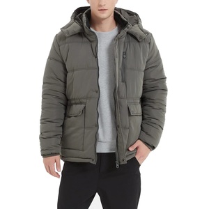 OEM Bubble Jacket Warm Winter Quilted Puffer Jacket Eco-Friendly Windproof for Men Stylish Outdoor Sports Casual Coat - Product Image 4