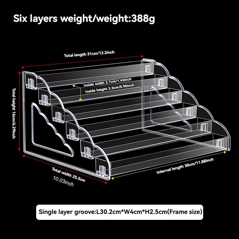 6 niveaux, 31*25.5*16cm