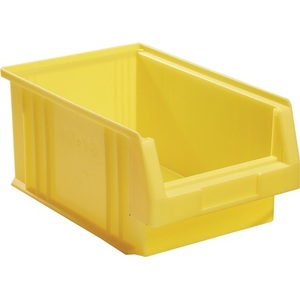 Yellow PP <b>Plastic</b> Storage Bin <b>Box</b> 330x213x150mm LA-KA-PE - Product Image 1