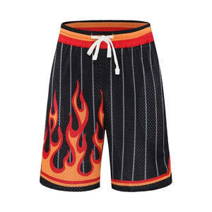 Shorts d'été pour hommes tendance, polyester/coton, respirant, anti-froissement, séchage rapide, multi-poches, décontracté, uni, taille haute, extérieur - Product Image 3