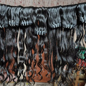 ผมทอจากอินเดียผมดิบแท้แบบไม่ผ่านกระบวนการ hair.100 % ผมทอจากอินเดีย - Product Image 6