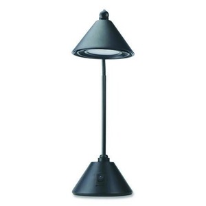 Lámpara de trabajo LED Alera ALELED931B de 5,38 pulgadas. Ancho x 9.88 pulgadas D X 17 pulgadas H Negro con fuente de alimentación CA - Product Image 2