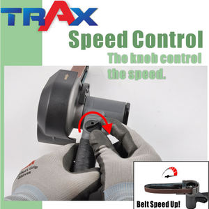 ARX-BS10 06HP 18000RPM 10mm Composite <b>Air</b> <b>Belt</b> <b>Sander</b> - Product Image 3